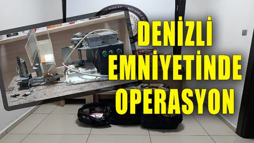 Denizli Emniyetinden Operasyon