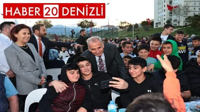 Denizlililer, Büyükşehir’in gönül sofrasında buluşuyor İftar bereketi Akvadi’de