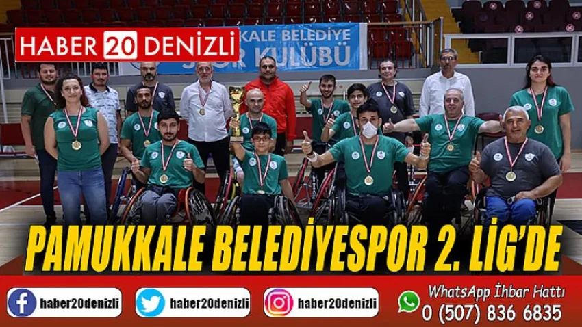 Pamukkale Belediyespor 2. Lig’de