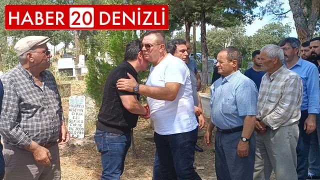 Ali Ağaoğlu arkadaşını acı gününde yalnız bırakmadı