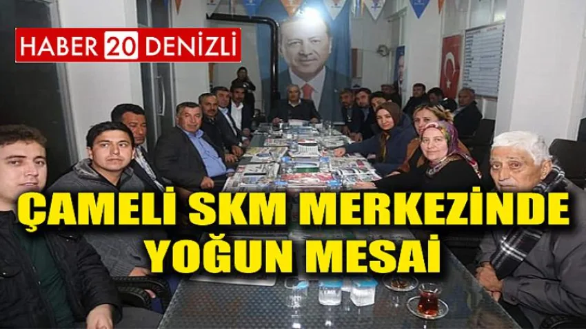 Çameli SKM Merkezinde Yoğun Mesai