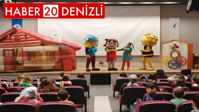 Çameli’nde çocuklar tiyatro heyecanı yaşadı
