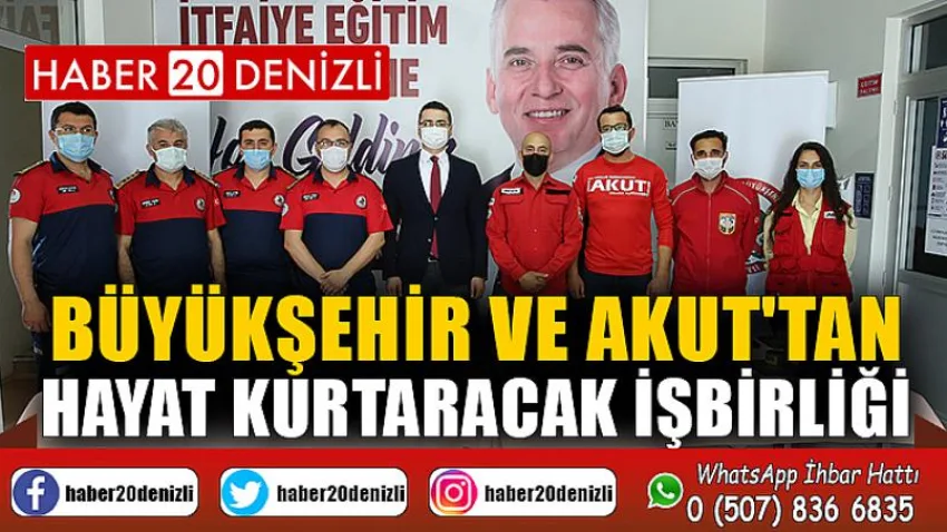 Büyükşehir ve Akut'tan hayat kurtaracak işbirliği