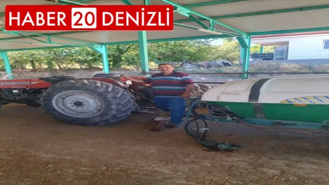 Honaz’da çalınan traktörü jandarma 3 saatte buldu