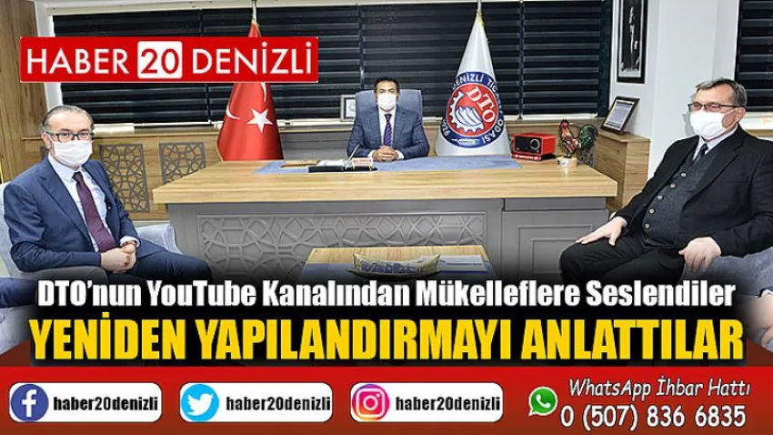 DTO’nun YouTube Kanalından Mükelleflere Seslendiler