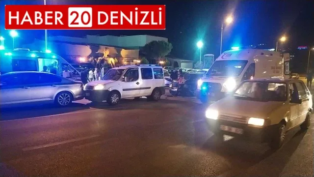 Zincirleme trafik kazasında 3 kişi yaralandı
