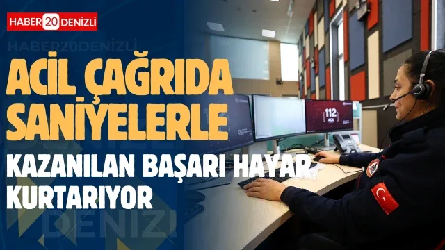 Acil çağrıda saniyelerle kazanılan başarı