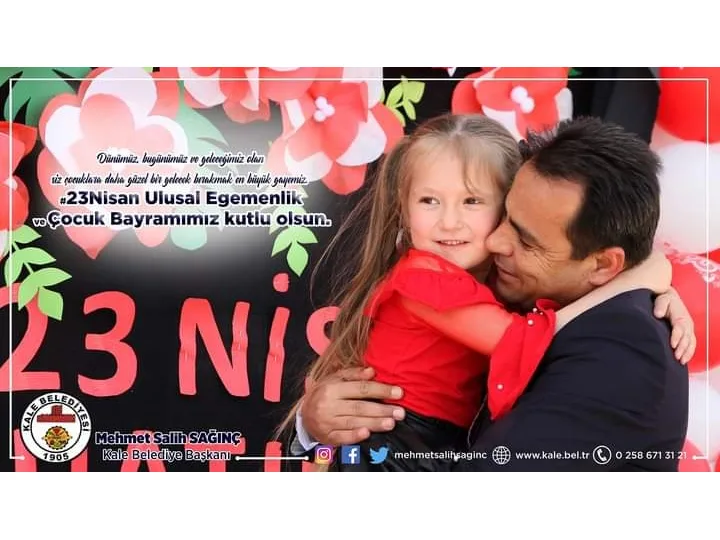 Başkan Sağınç'tan 23 Nisan Mesajı