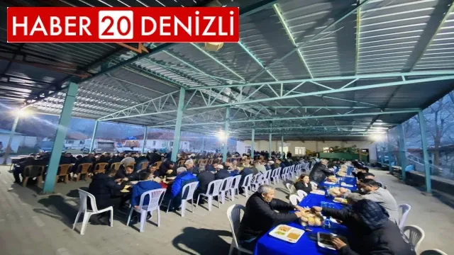 Çardak Ramazan ayının ilk gönül sofrası Çaltı Mahallemizde kurdu