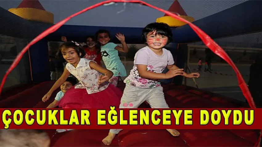 Çocuklar Eğlenceye Doydu