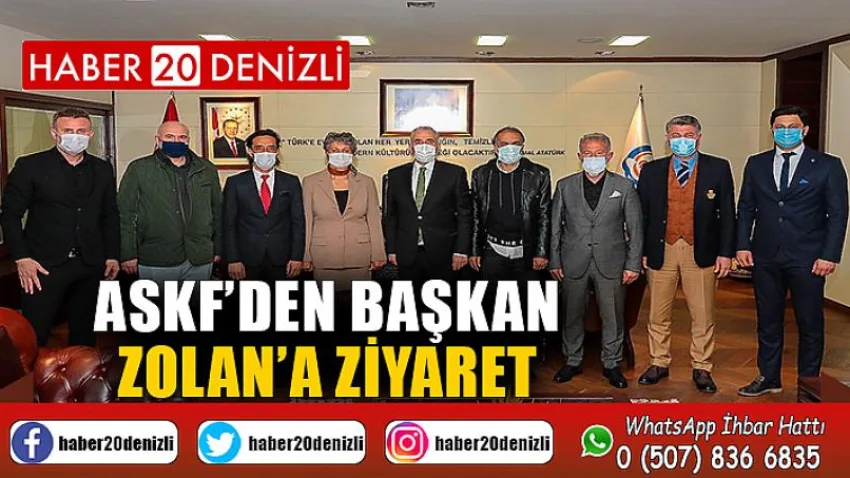 ASKF’den Başkan Zolan’a ziyaret