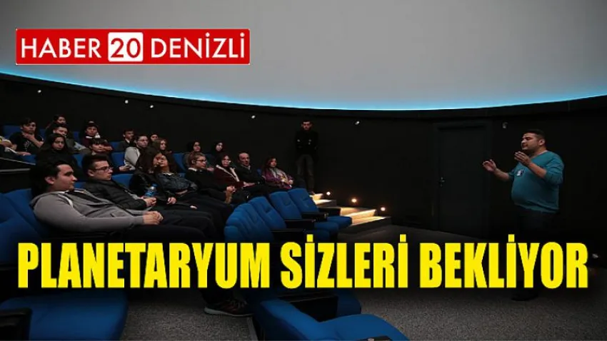 Planetaryum Sizleri Bekliyor