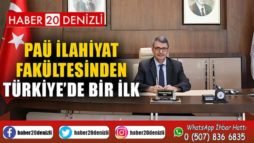 PAÜ İlahiyat Fakültesinden Türkiye’de Bir İlk
