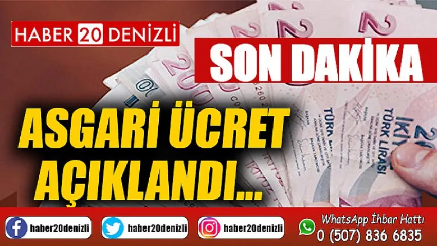 2022 Asgari Ücret Açıklandı