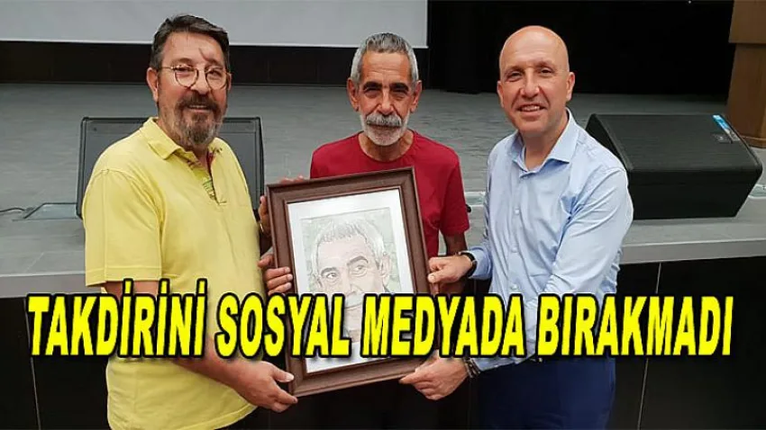 Takdirini Sosyal Medyada Bırakmadı