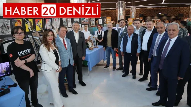 Denizli OSB Teknik Koleji gala gecesi renkli görüntülere sahne oldu