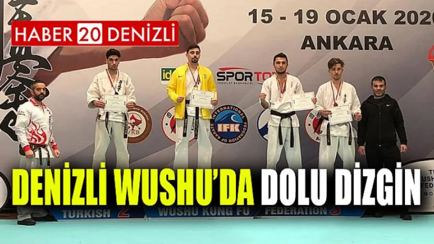 Denizli Wushu’da Dolu Dizgin