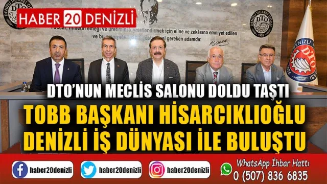 DTO’nun Meclis Salonu Doldu Taştı