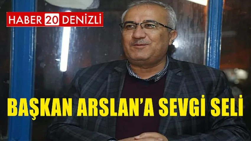 Başkan Arslan Belevi'nde Coşkuyla Karşılandı