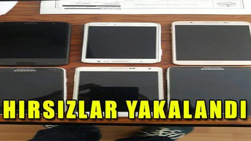 Hırsızlar Yakalandı