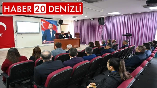 Denizli’de Halk Eğitimi Merkezi müdürleri 2023 yılı için toplandı