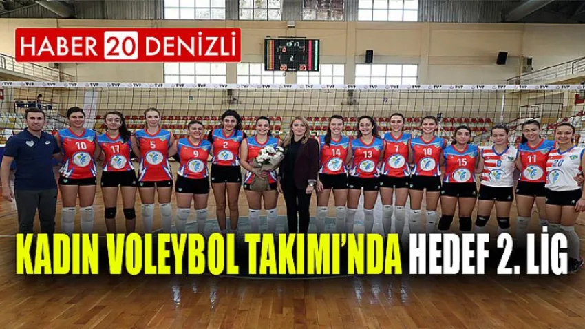 Kadın Voleybol Takımı’nda Hedef 2. Lig