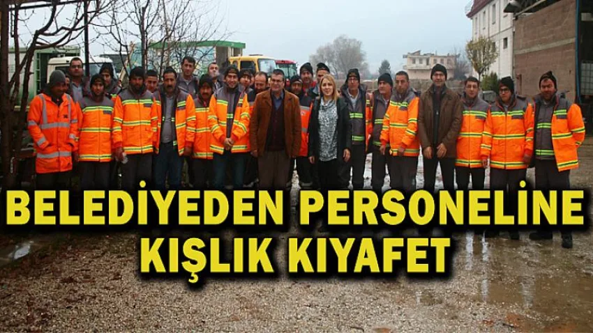 Belediyeden Personeline Kışlık Kıyafet