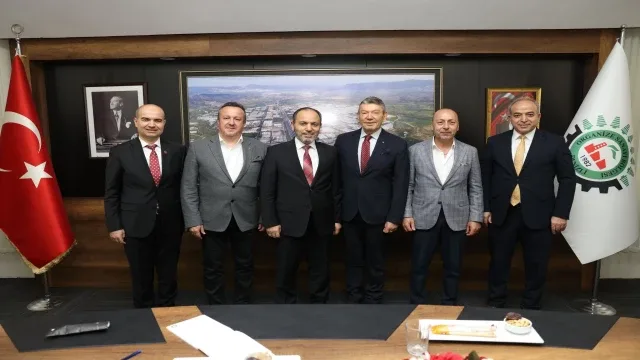 Denizli OSB Başkanı Baltalı, PAÜ Rektörü Güngör’ü ağırladı