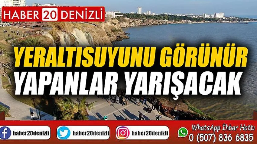 Yeraltısuyunu görünür yapanlar yarışacak