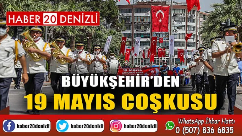 Büyükşehir’den 19 Mayıs coşkusu