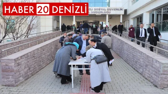 EYT bekleyenler SGK önünde kuyruklar oluşturdu
