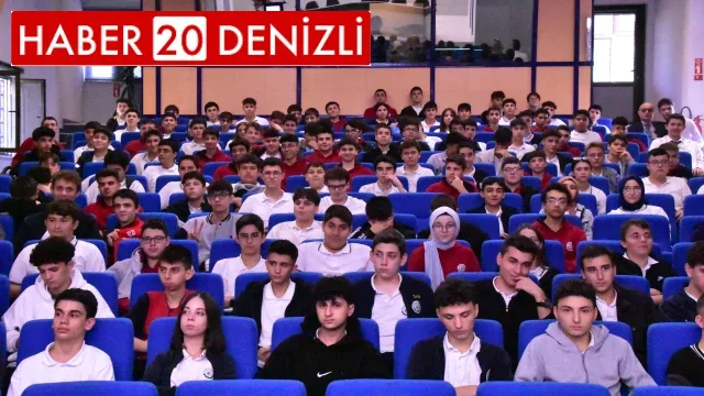 Kızılay, Denizli OSB Teknik Koleji öğrencilerine kan vermenin önemini anlattı