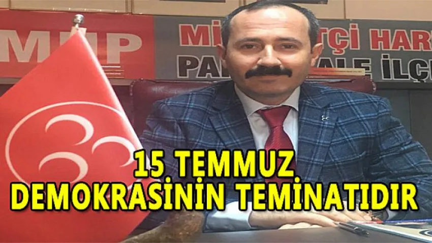 Cirit '15 Temmuz Demokrasinin Teminatıdır