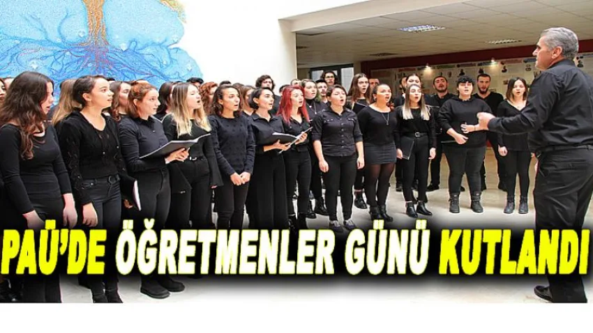 PAÜ'de Öğretmenler Günü Kutlandı