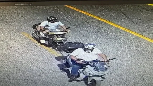 Motosikletlilerin tehlikeli yardımlaşmasına ceza