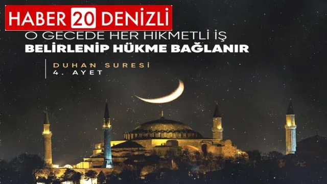 Şahin Tin Berat Kandili Mesajı Yayınladı