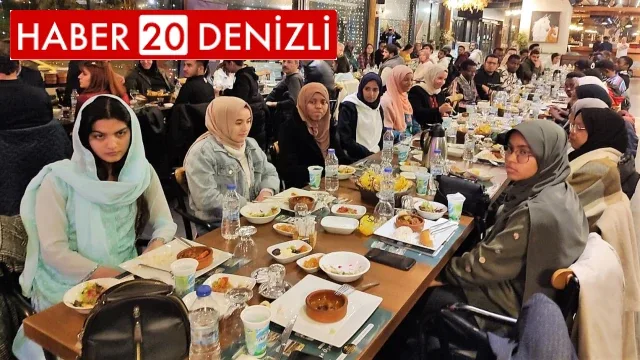 Yabancı öğrenciler gönül sofrasında buluştu
