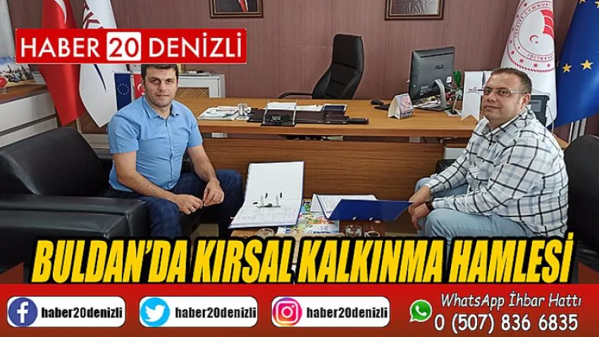 Buldan’da kırsal kalkınma hamlesi