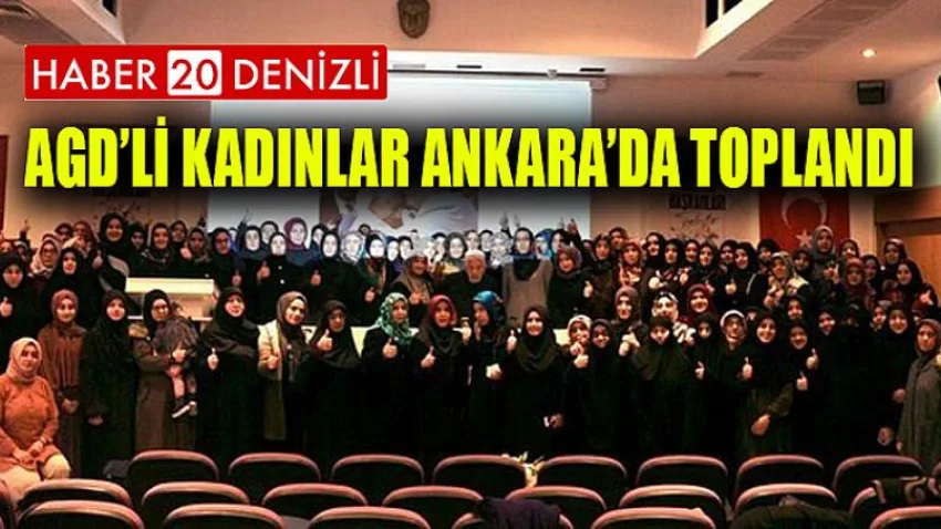 Agd’li Kadınlar Ankara’da Toplandı