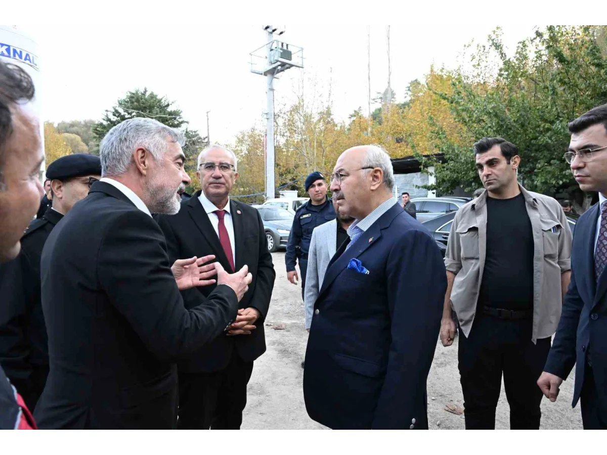 Vali Köşger’den Denizli’nin üretim merkezi Çameli’ye övgü