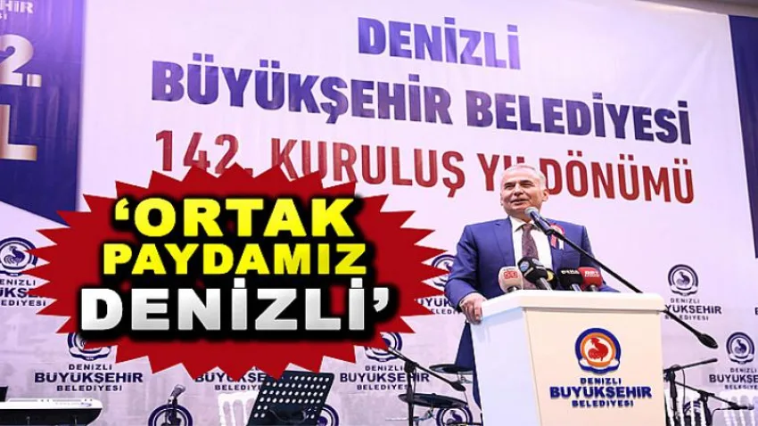 Büyükşehir'in 142. Yıl Gururu