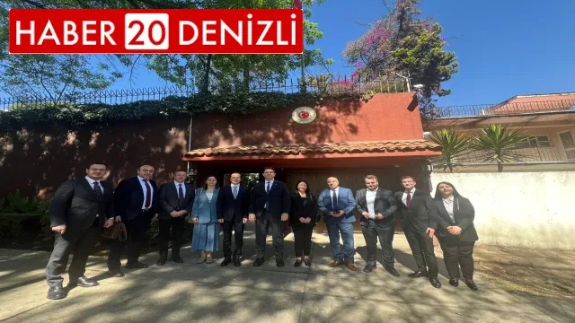 Hüseyin Memişoğlu başkanlığındaki DENİB heyeti Meksika’da temaslarda bulundu