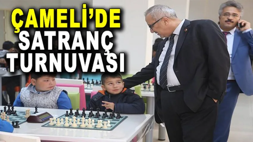 Çameli'de Santranç Turnuvası