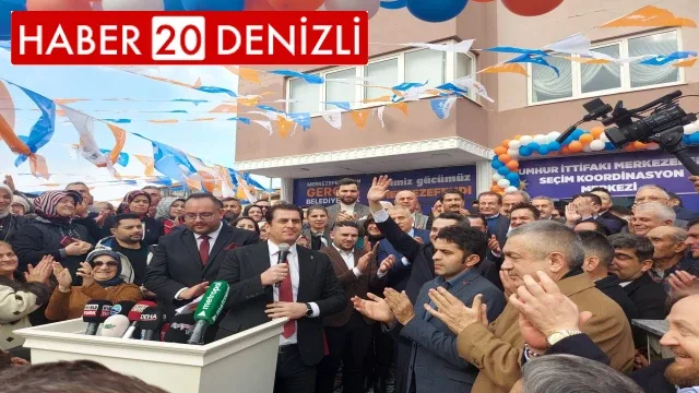 AK Parti İl Başkanı Güngör; “Cumhur İttifakımız ile birlikte Denizli’de hedef 20’de 20”