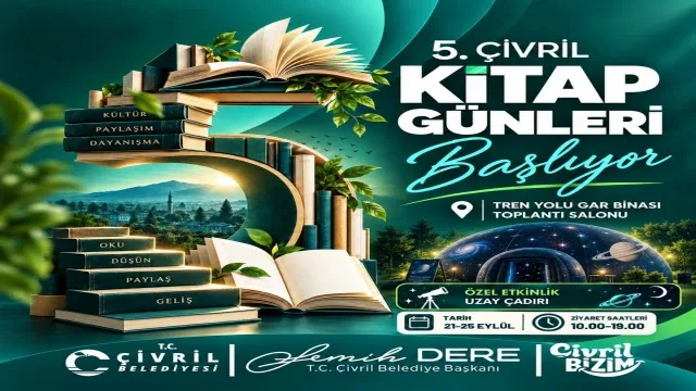 5. Çivril Kitap Günleri kapılarını açıyor