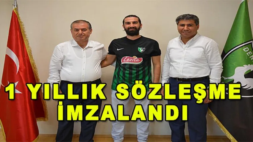 1 Yıllık Sözleşme İmzalandı