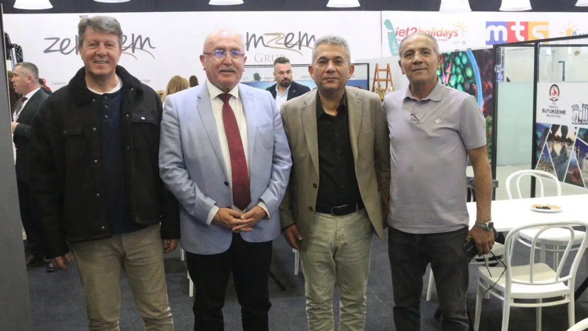 Çal’ın tarım ve doğal zenginlikleri Antalya TFuarı’nda tanıtılıyor