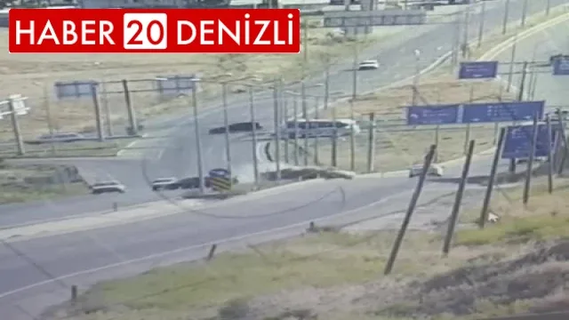 Makas atan otomobil ortalığı savaş alanına çevirdi