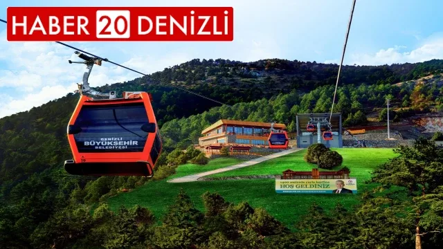 Denizli, Teleferik ve Bağbaşı Yaylası’nda serinliyor