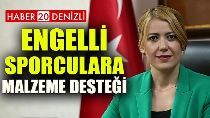 Engelli Sporculara Malzeme Desteği